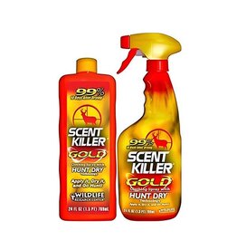 WILDLIFE RESEARCH WILDLIFE RESEARCH SCENT KILLER GOLD CLOTHING SPRAY COMBO