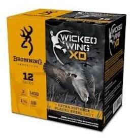 BROWNING BROWNING WICKED WING XD 12GA 3” 1 1/4 OZ BB SHOT 25 RDS