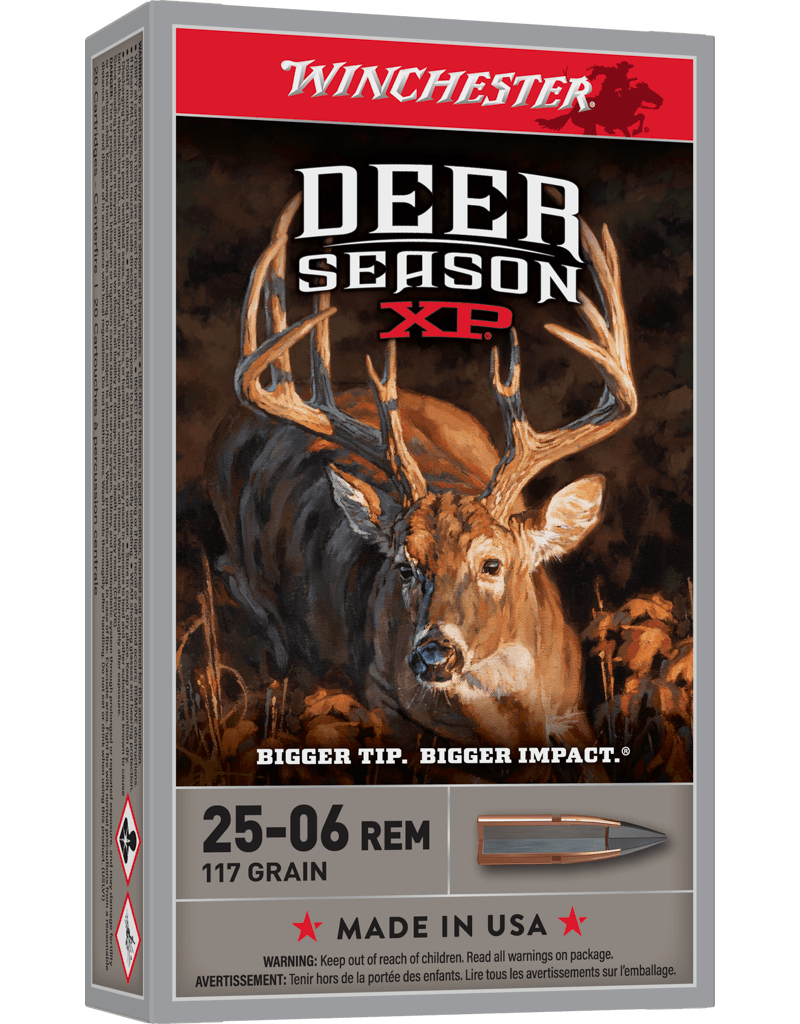 WINCHESTER WINCHESTER DEER SEASON XP 25-06 REM 117 GR 20 RDS