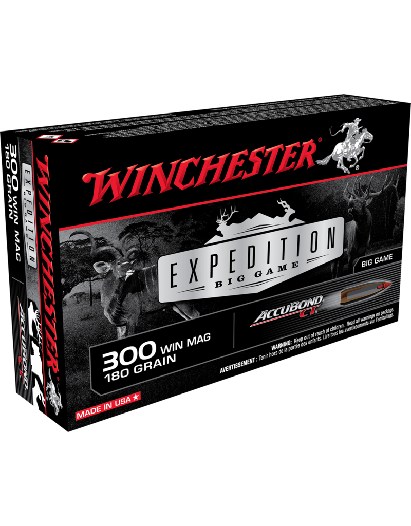 WINCHESTER WINCHESTER EXPEDITION BIG GAME 300 WIN MAG 180 GR 20 RDS