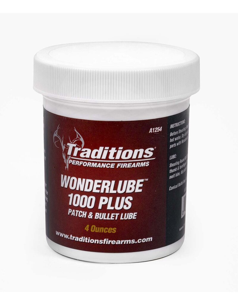 TRADITIONS TRADITIONS WONDERLUBE 1000 PLUS PATCH & BULLET LUBE