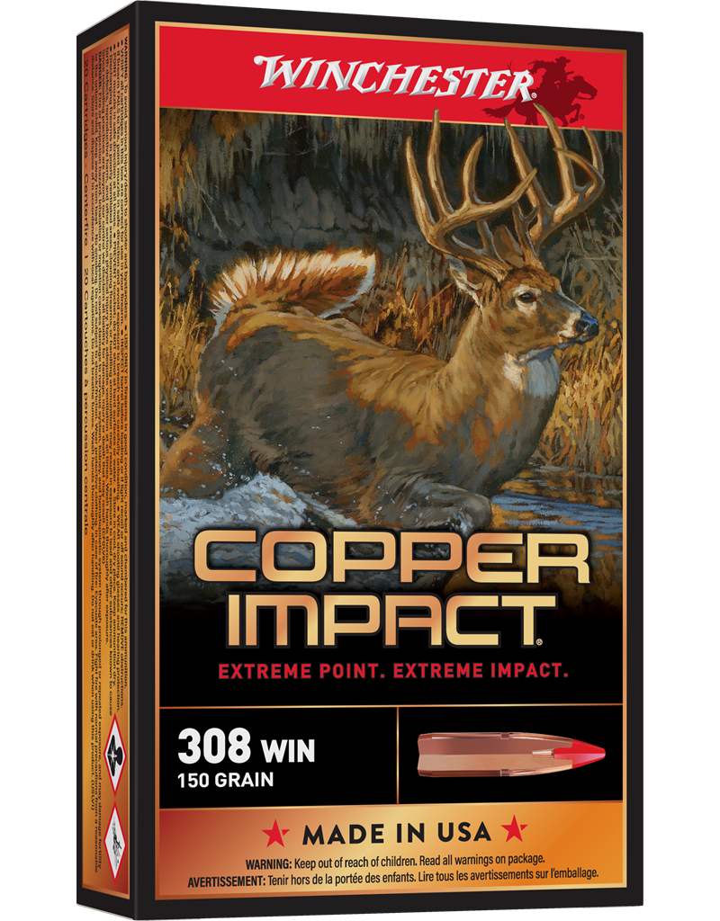 WINCHESTER WINCHESTER COPPER TARGET 308 WIN 150 GR