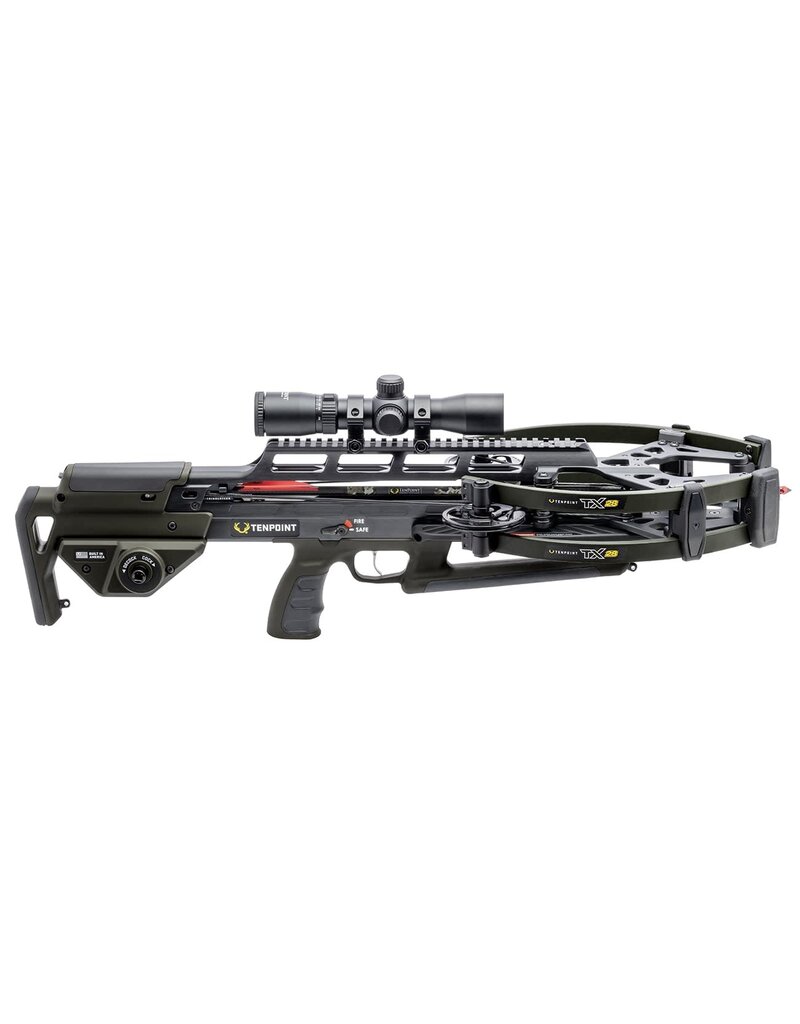 TENPOINT TENPOINT TX28 RANGEMASTER 100 SCOPE PACKACE MOSS GREEN