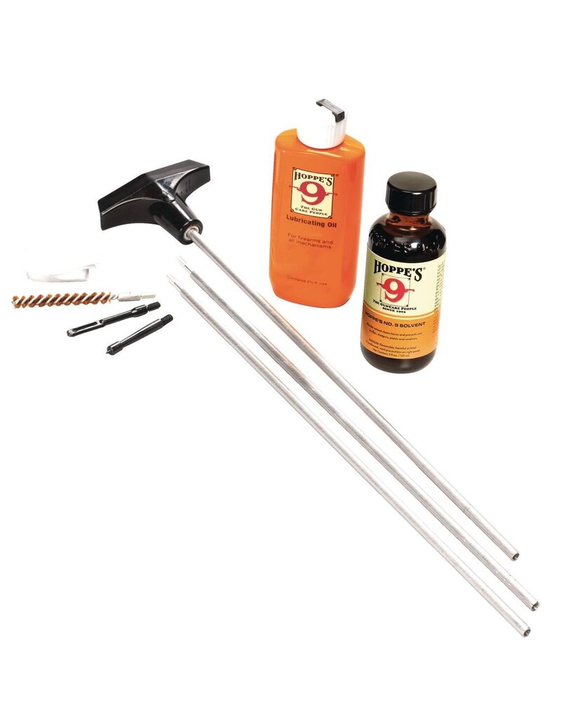 Hoppe's HOPPE'S 9 UNIVERSAL GUN CLEANING KIT .22 AND UP CALIBER
