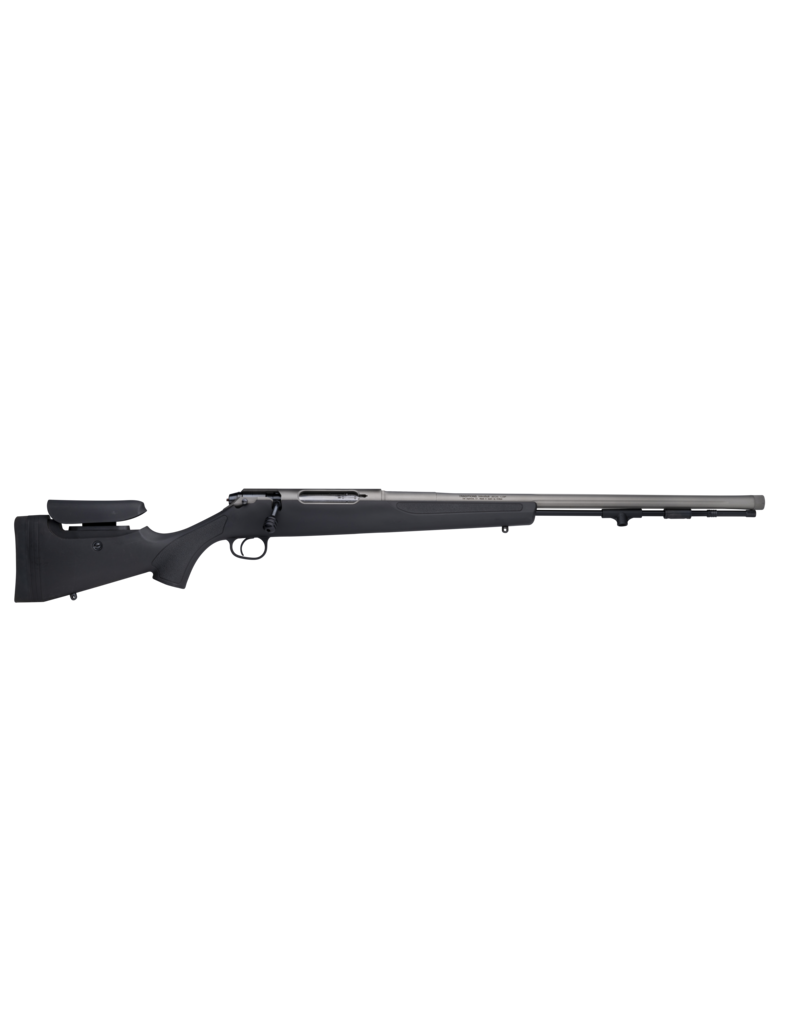 TRADITIONS TRADITIONS NITRO BOLT RIFLE 50 CAL SYN BLACK/ TUNGSTEN PREMIUM CERAKOTE FINISH WITH BASE 24"