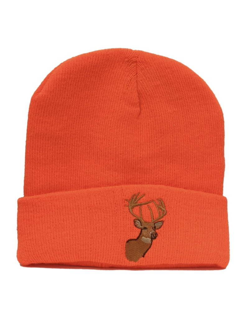 BACKWOODS THINSULATE FL ORANGE TOQUE DEER