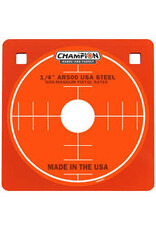 CHAMPION CHAMPION AR500 STEEL TARGET 1/4" THICK 8" SQUARE