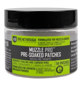 BREAKTHROUGH BCT MUZZLE PRO PRE-SOAKED PATCHES 50 CT