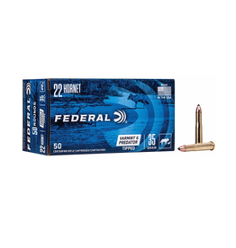 FEDERAL FEDERAL 22 HORNET VARMIT & PREDATOR 35 GR 50 RDS