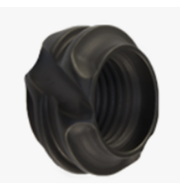 SPECIALTY ARCHERY SPECIALTY ARCHERY 1/4” LARGE NON-HOODED PEEP HOUSING 37 DEGREE BLACK