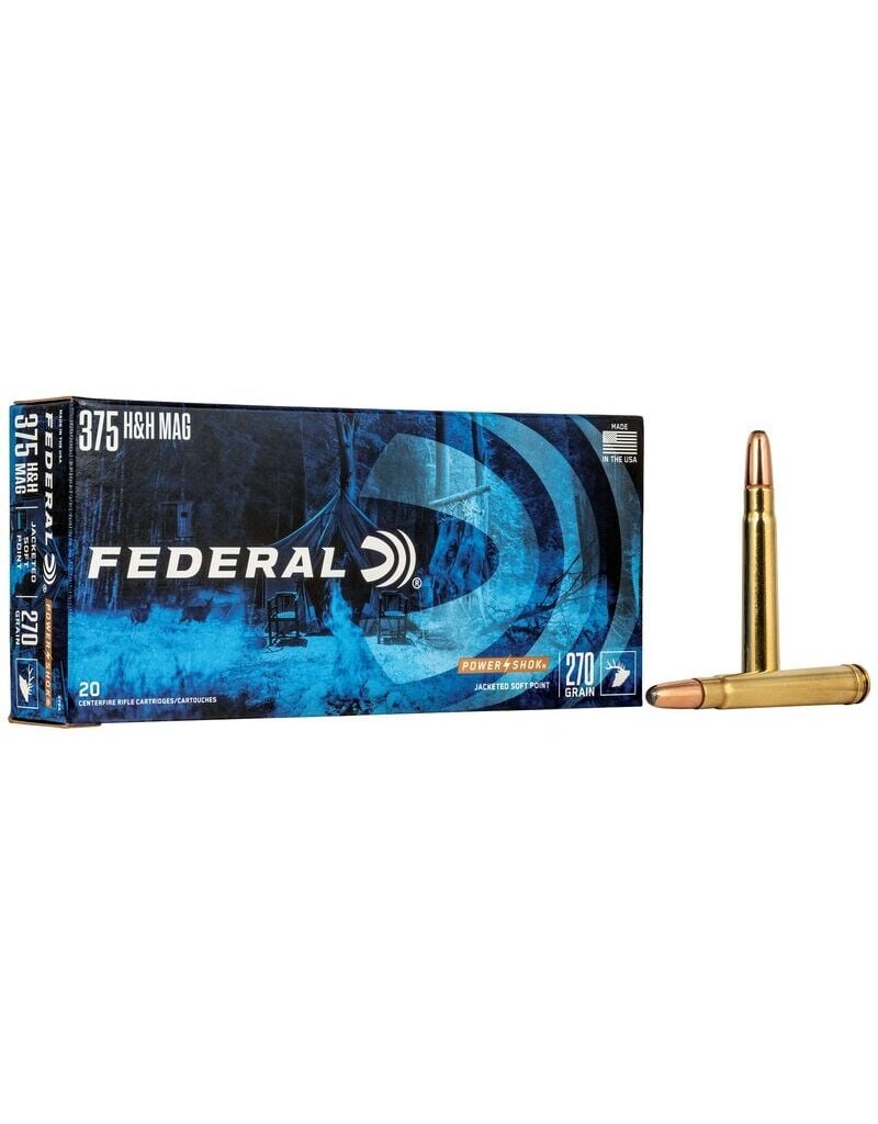 FEDERAL 375 H&H MAG 270 GR 20 RDS