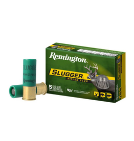 REMINGTON REMINGTON SLUGGER RIFLED LEAD SLUG SHOTSHELLS 12 GA 2 3/4" 1 0Z 5 RDS