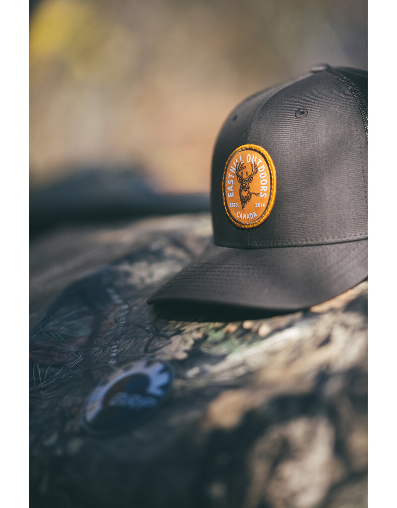 EASTHILL OUTDOORS EASTHILL HUNT PATCH HAT COFFEE/ ORANGE