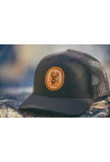 EASTHILL OUTDOORS EASTHILL HUNT PATCH HAT COFFEE/ ORANGE