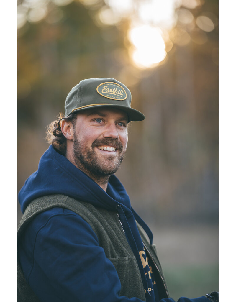 EASTHILL OUTDOORS EASTHILL GOLDEN LODEN SUPPLY SHOP HAT OLIVE/GOLD