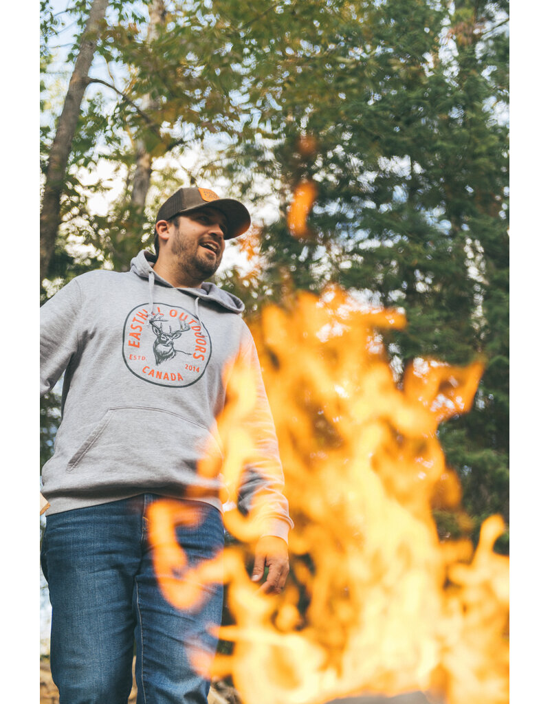 EASTHILL OUTDOORS EASTHILL HUNT PATCH HAT COFFEE/ ORANGE