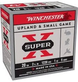 WINCHESTER WINCHESTER UPLAND & SMALL GAME 20 GA 2 3/4" 1 OZ #5 SHOT 25 RDS