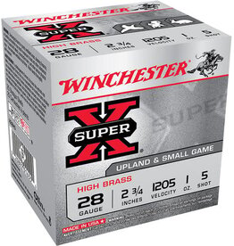 WINCHESTER WINCHESTER SUPER X 28 GA 2 3/4” 1 OZ #5 25 RDS