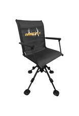 MUDDY MUDDY SWIVEL CHAIR W/  ADJUSTABLE LEGS