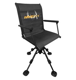 MUDDY MUDDY SWIVEL CHAIR W/  ADJUSTABLE LEGS