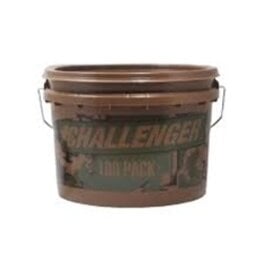 CHALLENGER CHALLENGER 12 GA 2 3/4" 1 OZ TARGET SLUG 100 RD BUCKET