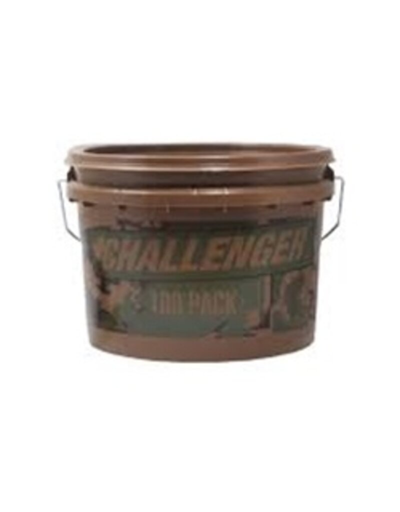 CHALLENGER CHALLENGER 12 GA 2 3/4" 1 OZ TARGET SLUG 100 RD BUCKET