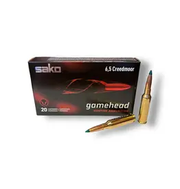 SAKO SAKO GAMEHEAD 6.5 CRMR 140 GR 20 RDS
