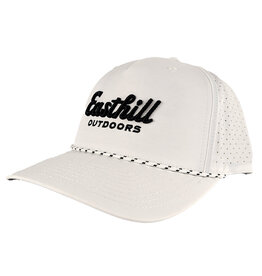 EASTHILL OUTDOORS EASTHILL SCRIPT GOLF HAT WHITE