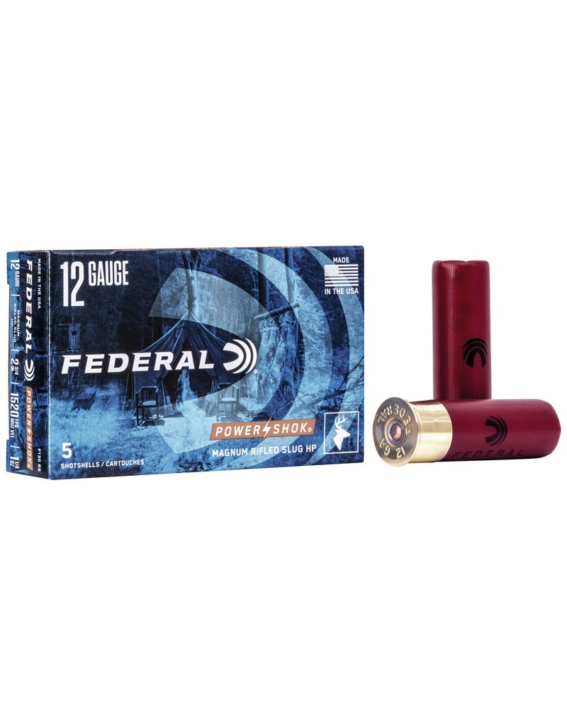 FEDERAL FEDERAL 12GA 2 3/4" MAG 1  1/4 OZ SLUGS 5RDS