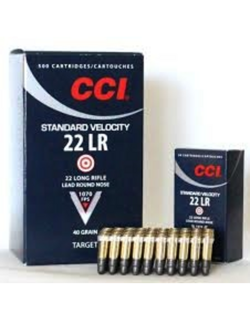 CCI CCI 22LR STD VELOCITY AMMO LEAD ROUND NOSE