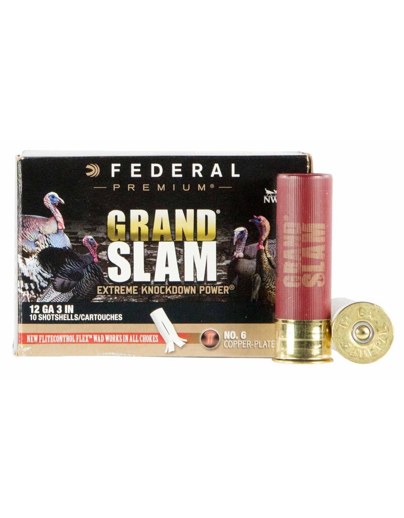 FEDERAL FEDERAL GRAND SLAM 12 GA 3” 1 3/4 OZ #6 SHOT 10 RDS