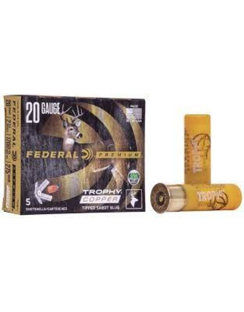 FEDERAL FEDERAL 20 GAUGE 2.75” 275GR TROPHY COPPER SABOT