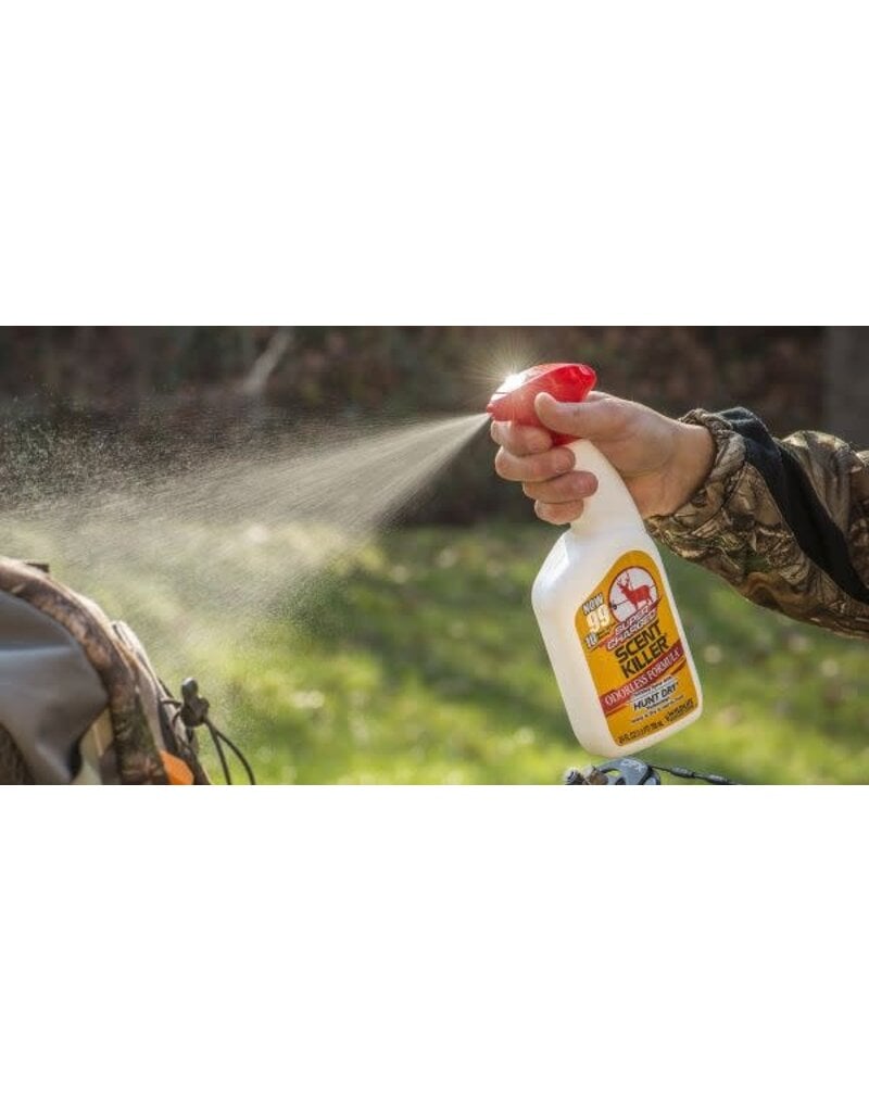 WILDLIFE RESEARCH SCENT KILLER SUPER CHARGED CLOTHING SPRAY