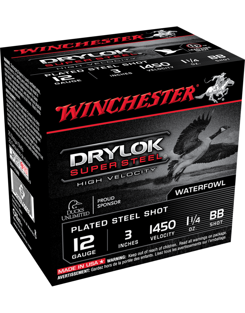 WINCHESTER WINCHESTER DRYLOK SUPER STEEL 12 GA 3 "