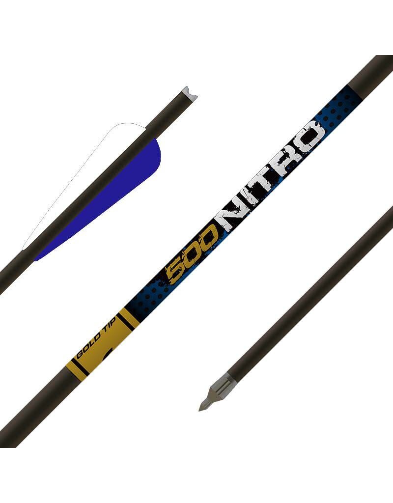 Gold Tip GOLD TIP NITRO BOLT FLAT NOCKS 20" 6PK