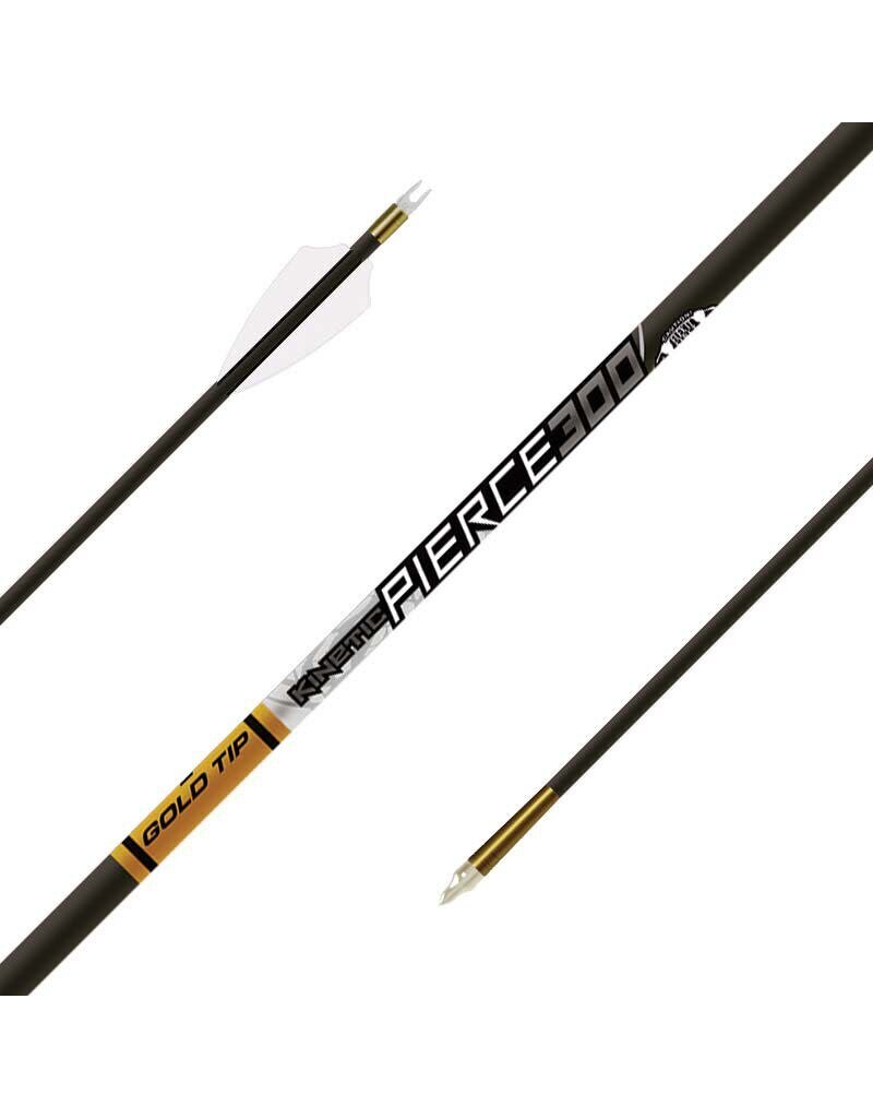 Gold Tip GOLD TIP KINETIC PIERCE PLATINUM 400 SHAFTS 12 PK
