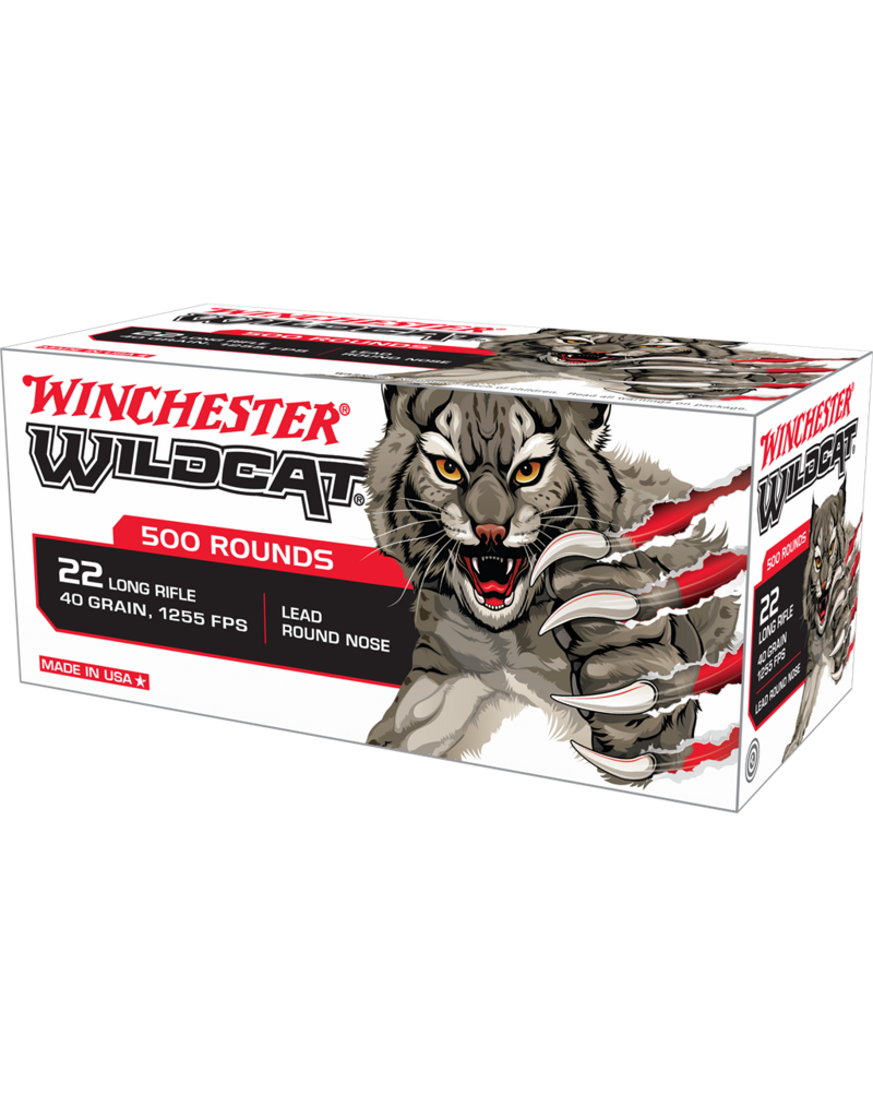 WINCHESTER WINCHESTER WILDCAT 22 LR  40 GR LEAD ROUND NOSE 50 RDS