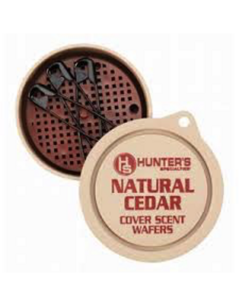 HUNTERS SPECIALTIES HUNTERS SPECIALTIES COVER SCENT WAFERS NATURAL CEDAR 3PK