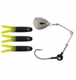 JOHNSON JOHNSON BEETLE SPIN 1/8 BLACK/CHART