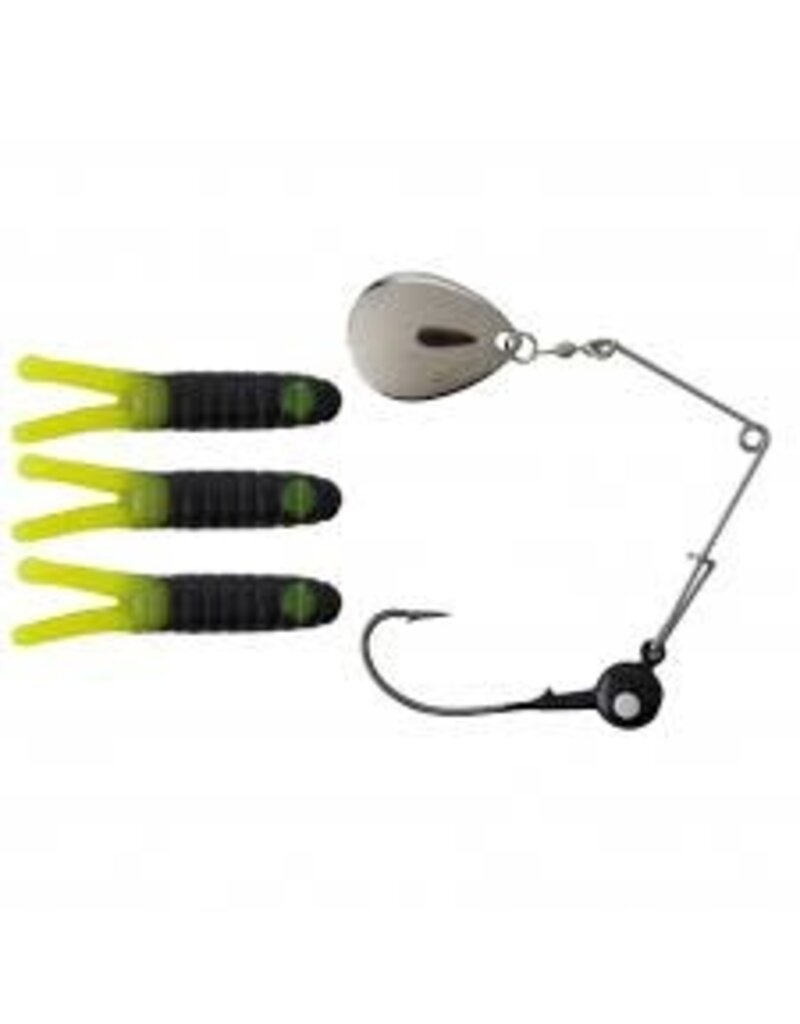 JOHNSON JOHNSON BEETLE SPIN 1/8 BLACK/CHART