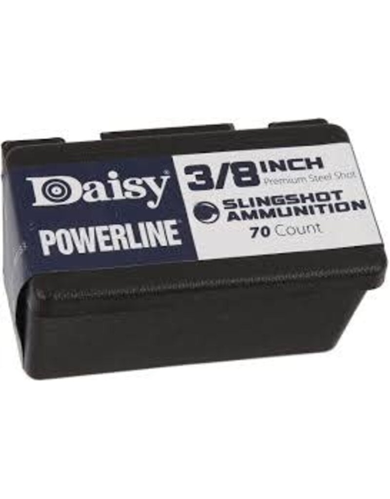 DAISY DAISY POWERLINE SLINGSHOT AMMO 3/8” 70 CT