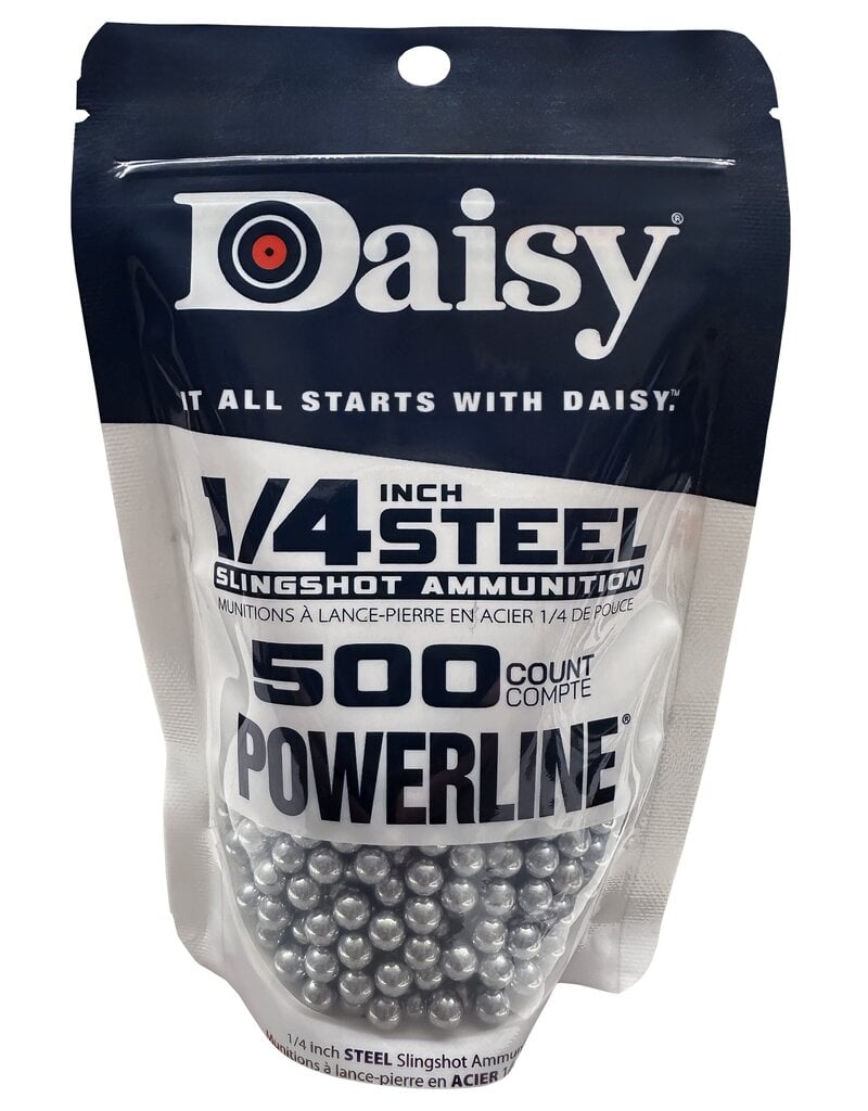 DAISY DAISY POWERLINE 1/4" STEEL 500 CT