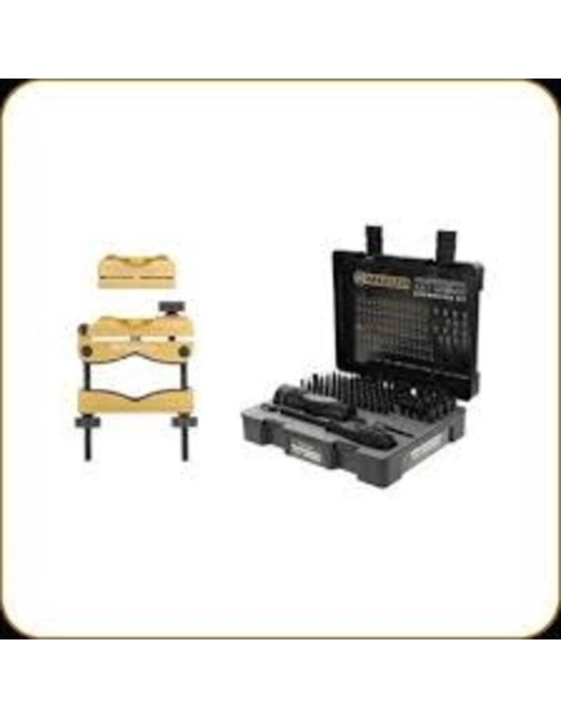 WHEELER WHEELER 100 PIECE PROFESSIONAL FAT WRENCH SCREWDRIVER SET W/ PROFESSIONAL RETICLE LEVING SYSTEM