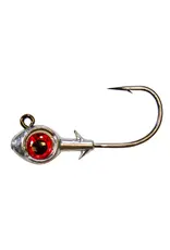 Z MAN Z MAN TROUT EYE JIG HEADS RED 1/4 OZ 3PK