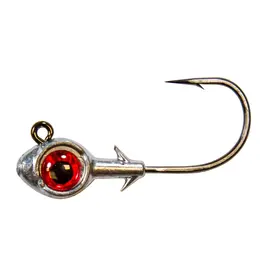 Z MAN Z MAN TROUT EYE JIG HEADS RED 1/4 OZ 3PK