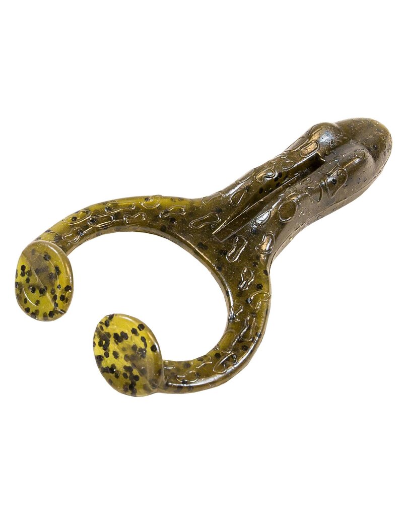 ZMAN Z MAN FINESSE FROGZ 2.75" GREEN PUMPKIN 4PK