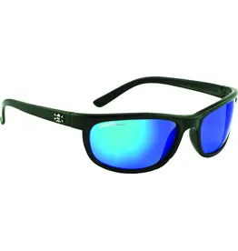 CALCUTTA CALCUTTA ROCKPILE SUNGLASSES MATTE BLACK FRAME/ BLUE