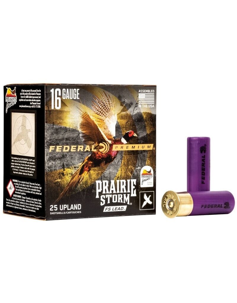 FEDERAL FEDERAL PRAIRIE STORM FS LEAD 16 GA 2 3/4" 1 1/4 OZ #6