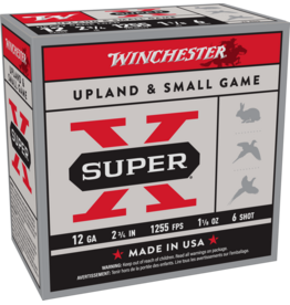 WINCHESTER WINCHESTER SUPER X UPLAND & SMALL GAME 12 GA 2 3/4" #6 SHOT GR 20 RDS