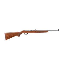 RUGER RUGER 10/22 SPORTER 22 LR 18.5" SATIN SS WALNUT HARDWOOD